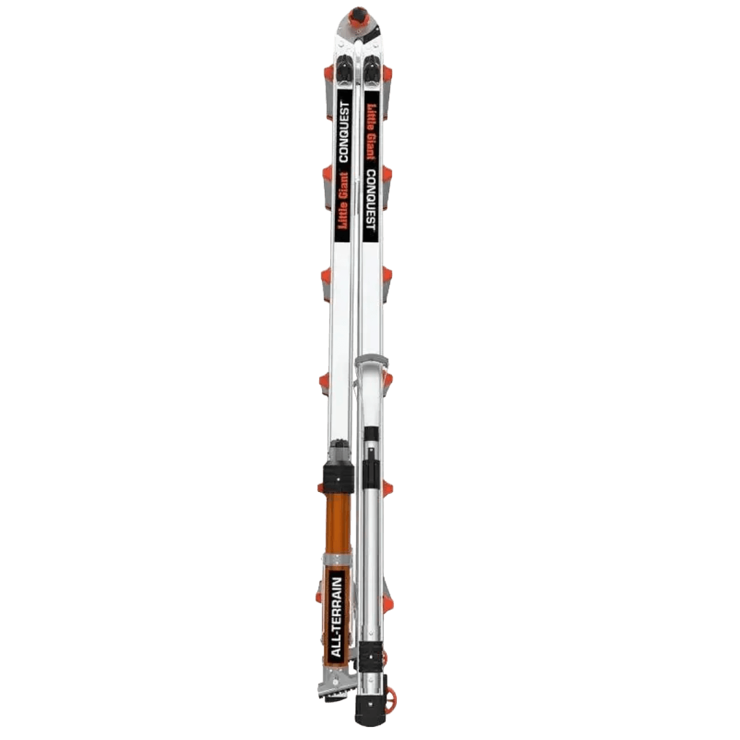 Conquest Pro zusammengeklappt, schmales Transportmass