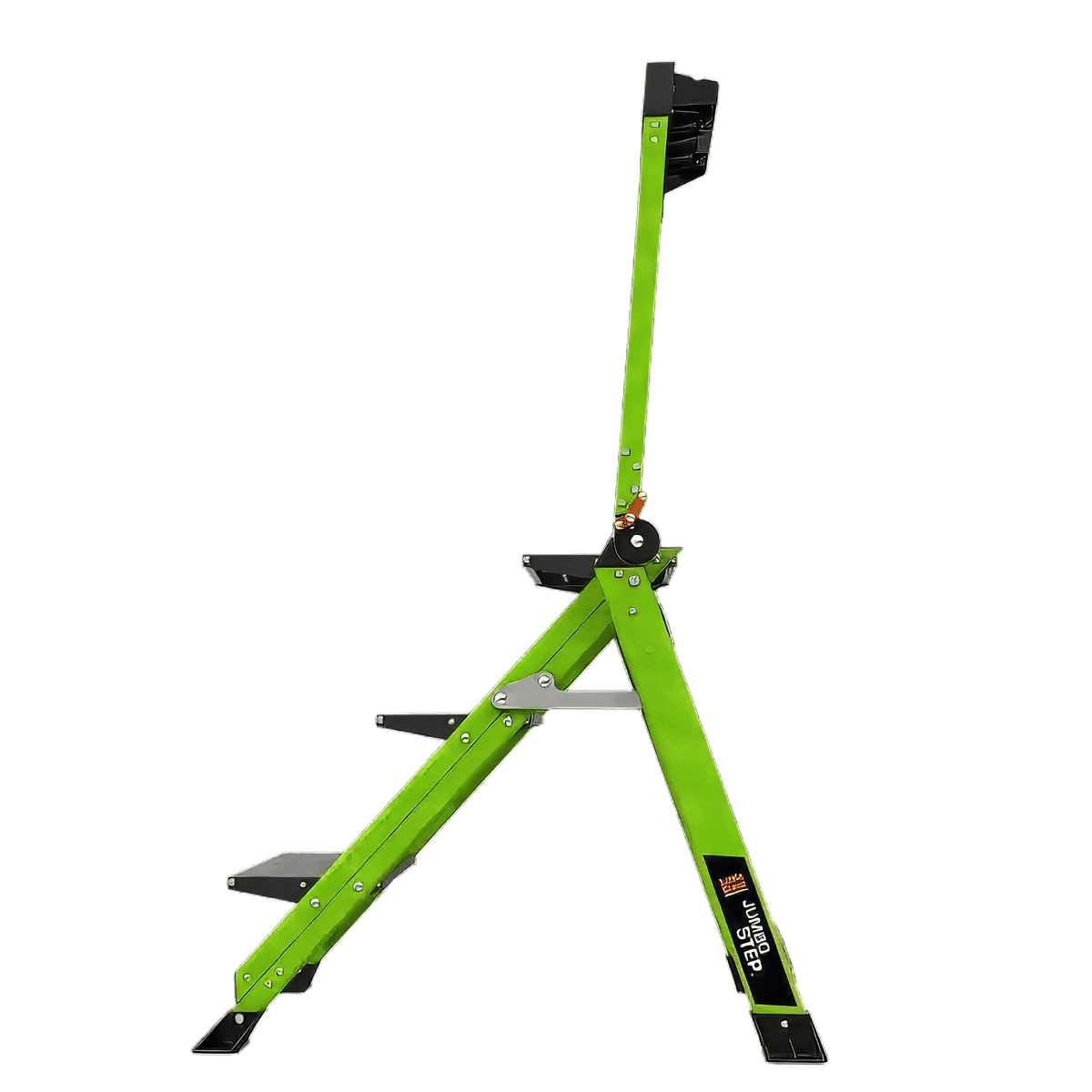 Jumbo Step Pro im Profil, Neigung der Stufen