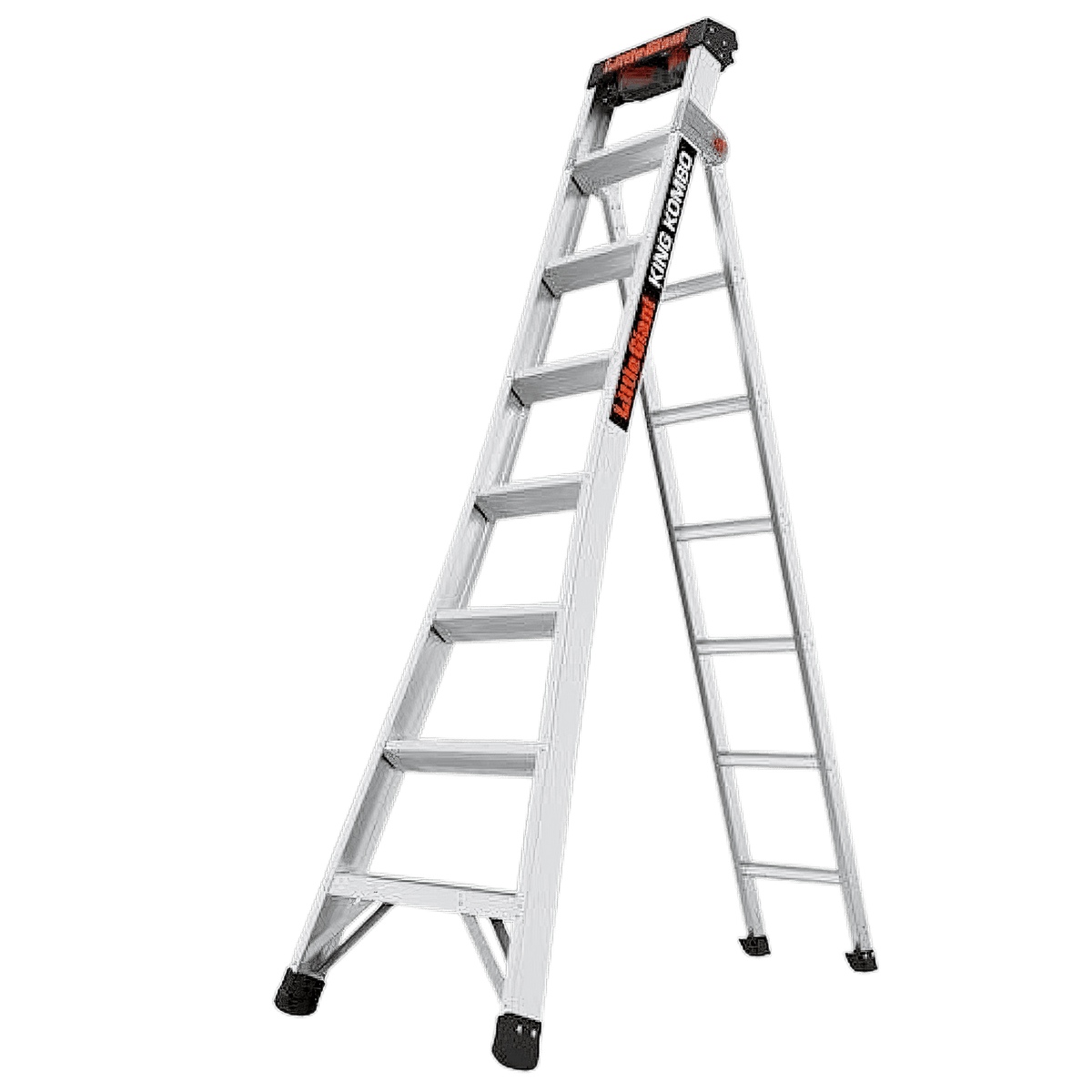 Little Giant King Kombo mit 8+6 Stufen, 3-in-1 Kombinationsleiter aus Aluminium