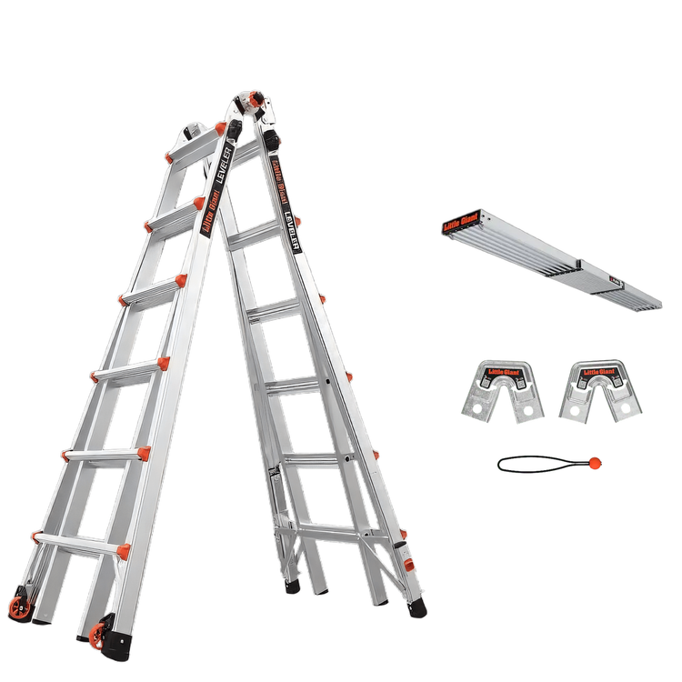 Bundles: Little Giant Leiter mit 2-Person Plank und Trestle Bracket als Set