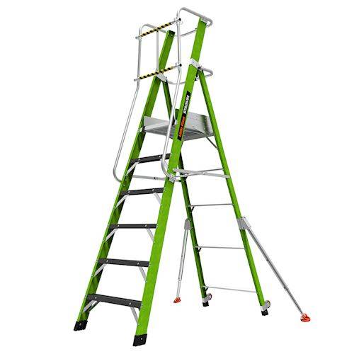 Little Giant Stadium Plattformleiter 6 Stufen Fiberglas