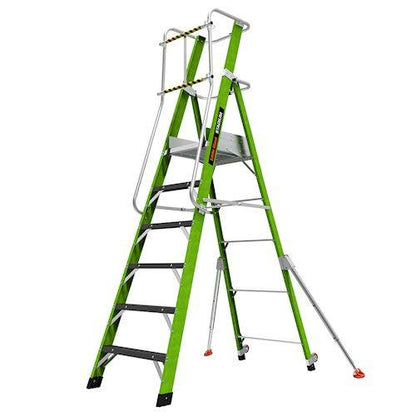 Little Giant Stadium Plattformleiter 6 Stufen Fiberglas