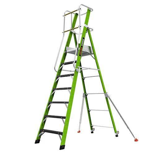 Little Giant Stadium Plattformleiter 7 Stufen Fiberglas