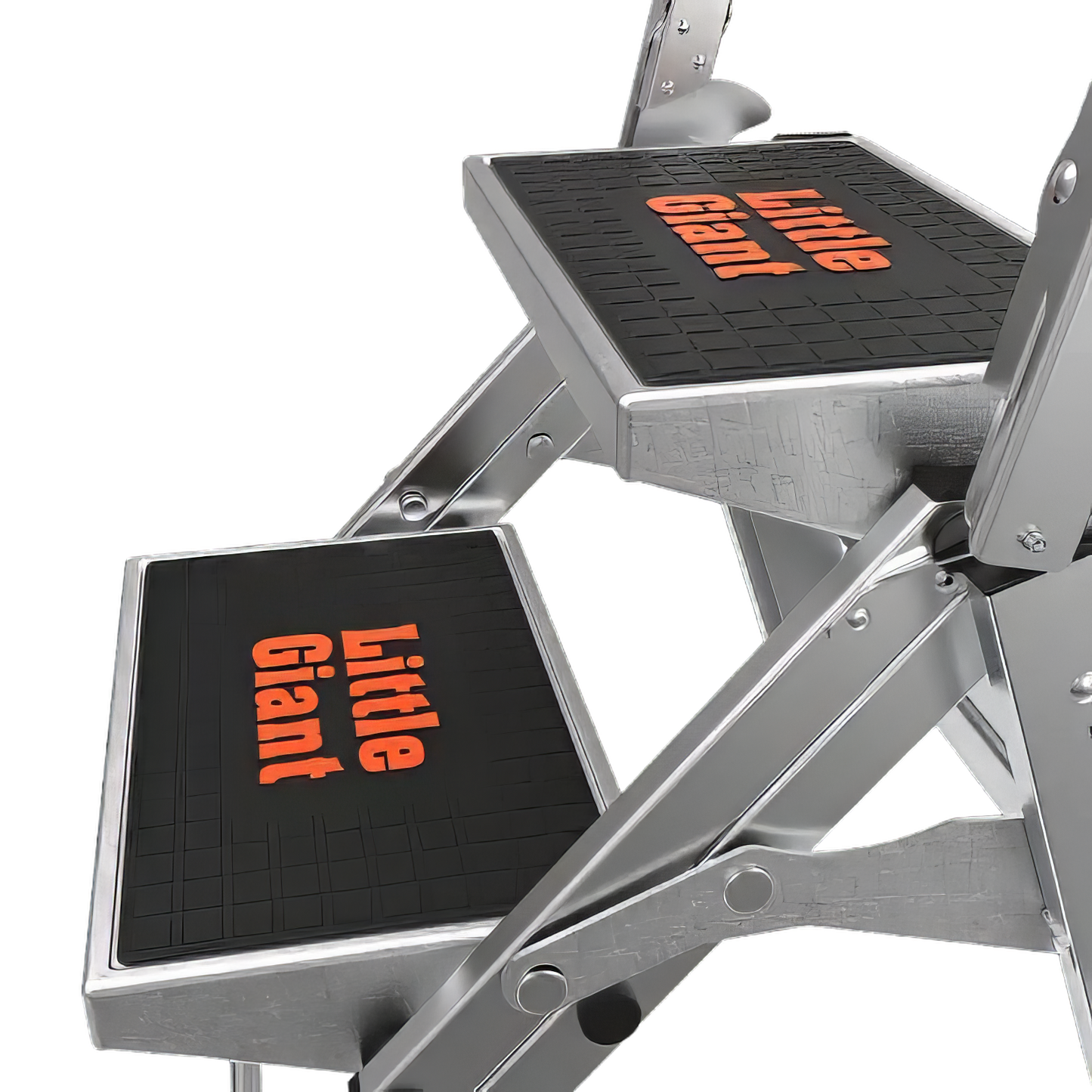 Little Giant Safety Step – Produktansicht – erhältlich bei diegrueneleiter.ch ab 336.60 CHF – Stufen: 2 Stufen ohne Bügel