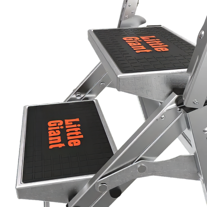 Little Giant Safety Step – Produktansicht – erhältlich bei diegrueneleiter.ch ab 336.60 CHF – Stufen: 2 Stufen ohne Bügel