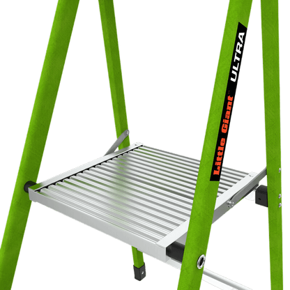 Little Giant MightyLite Fiberglas – Katalogbild – erhältlich bei diegrueneleiter.ch ab 345.00 CHF – Stufen: 2 Stufen