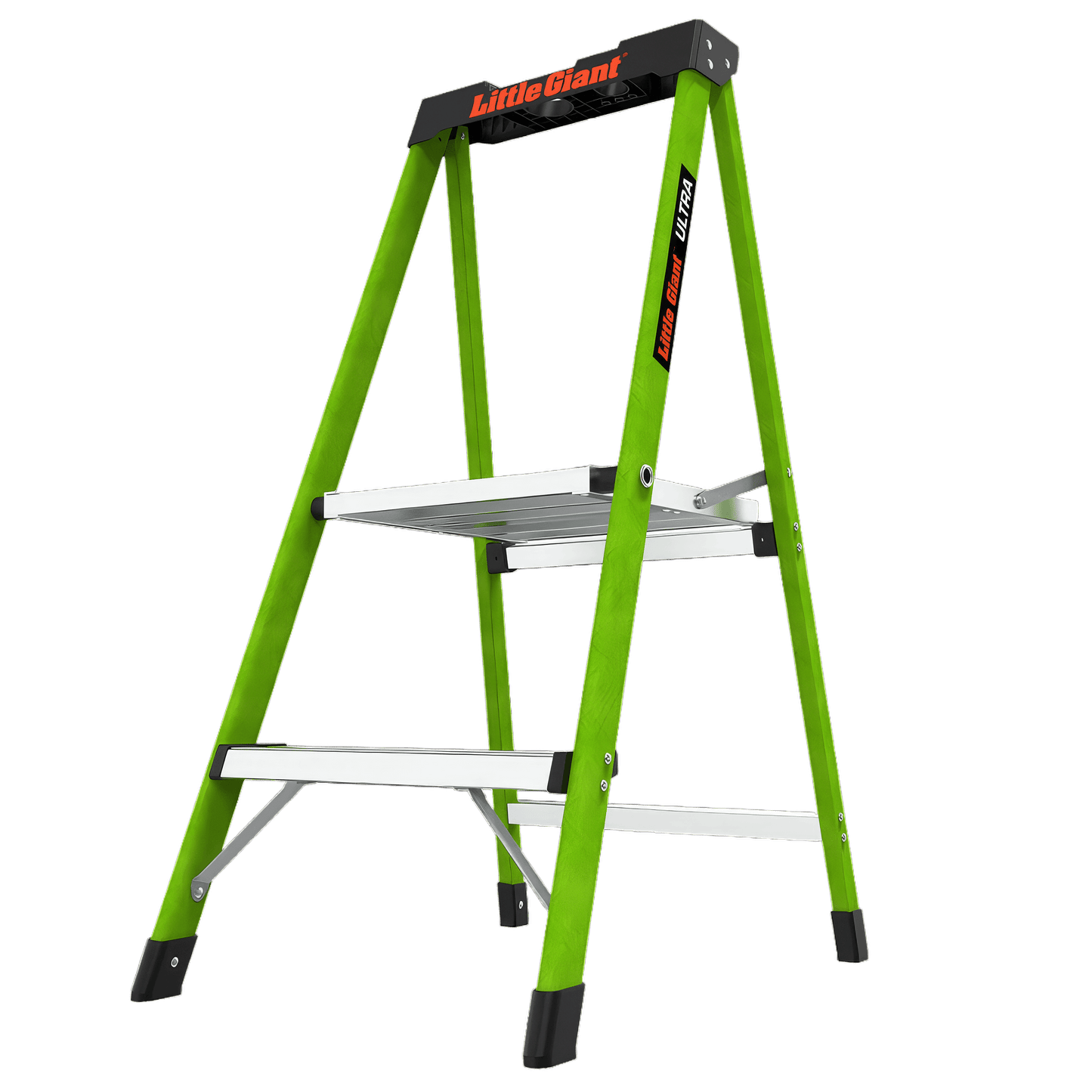 Little Giant MightyLite Fiberglas – Produktbild – erhältlich bei diegrueneleiter.ch ab 345.00 CHF – Stufen: 2 Stufen