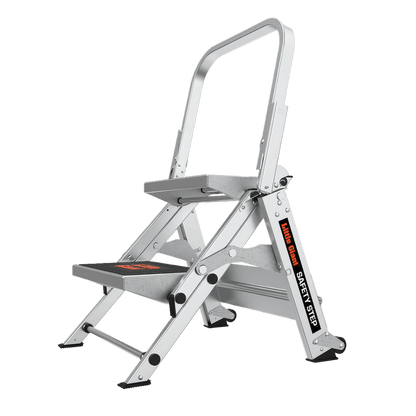 little giant leiter –  Variante 2 Stufen mit Bügel auf diegrueneleiter.ch