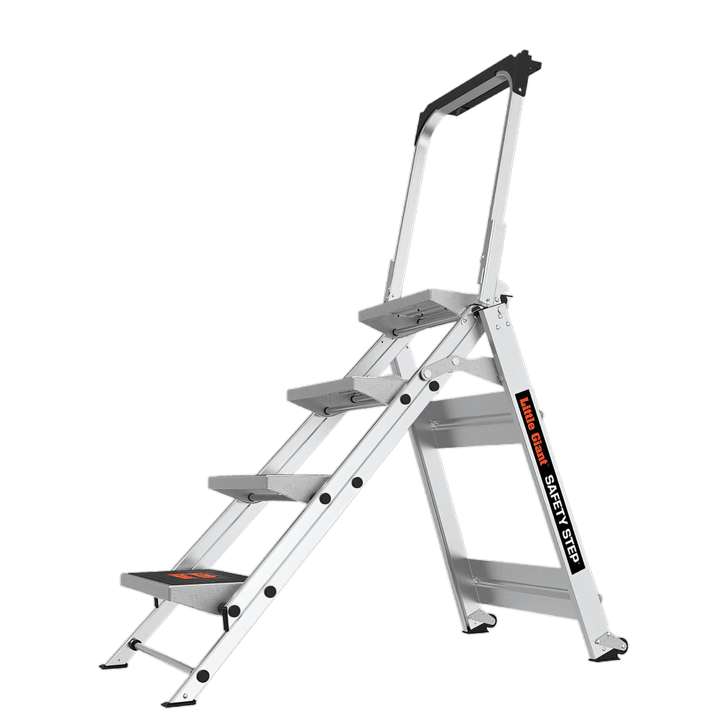 little giant leiter –  Variante 4 Stufen mit Bügel auf diegrueneleiter.ch