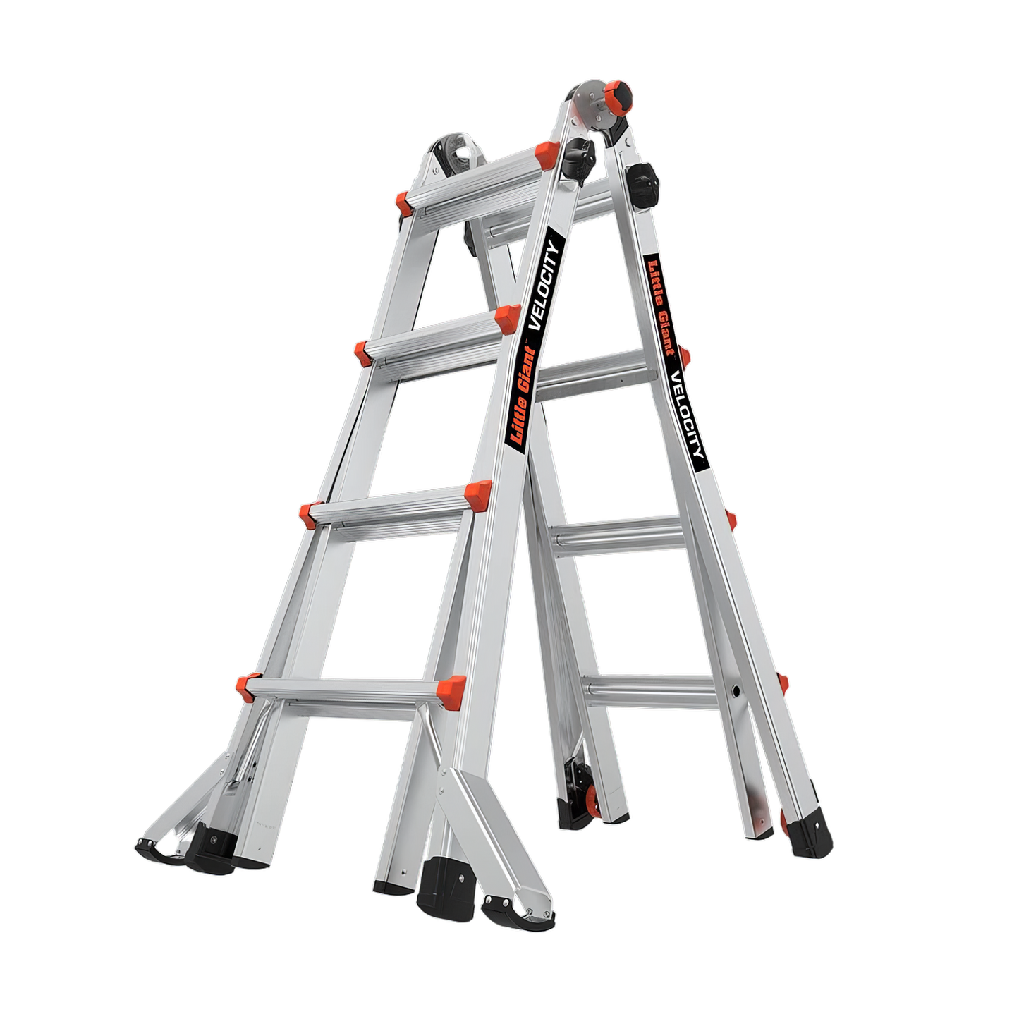 velocity - little giant leiter –  Variante 4x4 Sprossen auf diegrueneleiter.ch