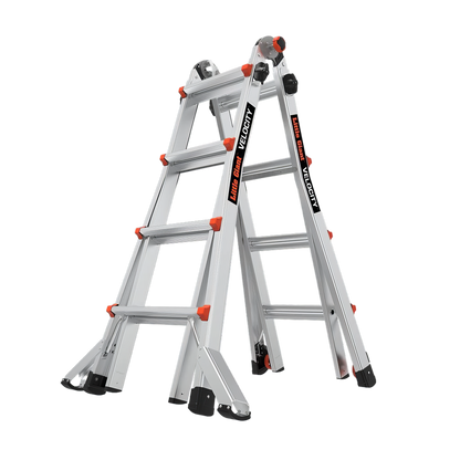 velocity - little giant leiter –  Variante 4x4 Sprossen auf diegrueneleiter.ch