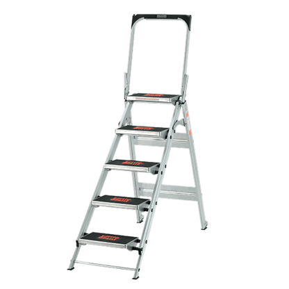 little giant leiter –  Variante 5 Stufen mit Bügel auf diegrueneleiter.ch