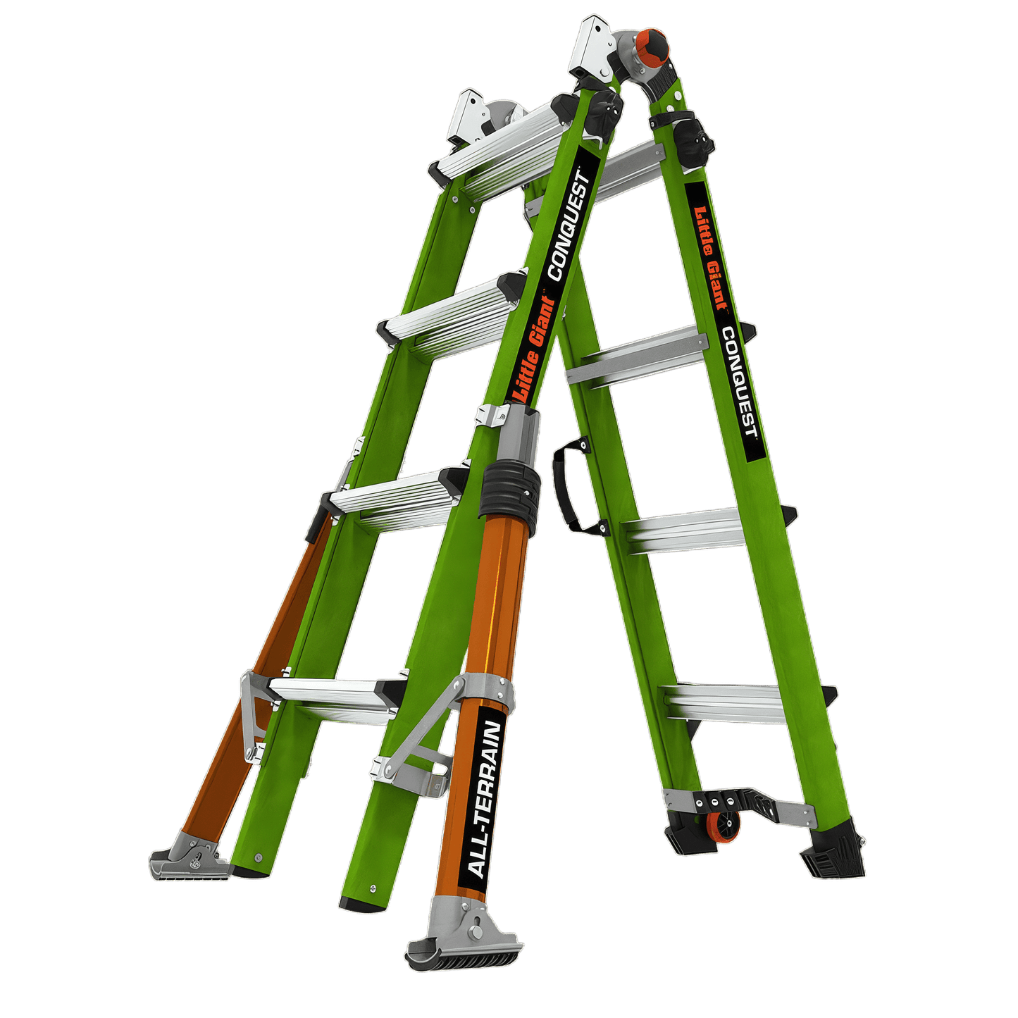 Conquest 2.0, 4x4 Sprossen, enthalten im Conquest 2.0 Komplettset mit Standplattform und Werkzeugablage