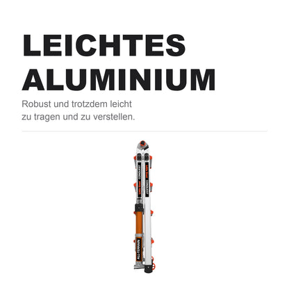 Conquest zusammengeklappt, leichtes Aluminium zum Tragen