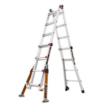 Little Giant Conquest – Produktansicht – erhältlich bei diegrueneleiter.ch ab 653.30 CHF – Sprossen: 4x4 Sprossen