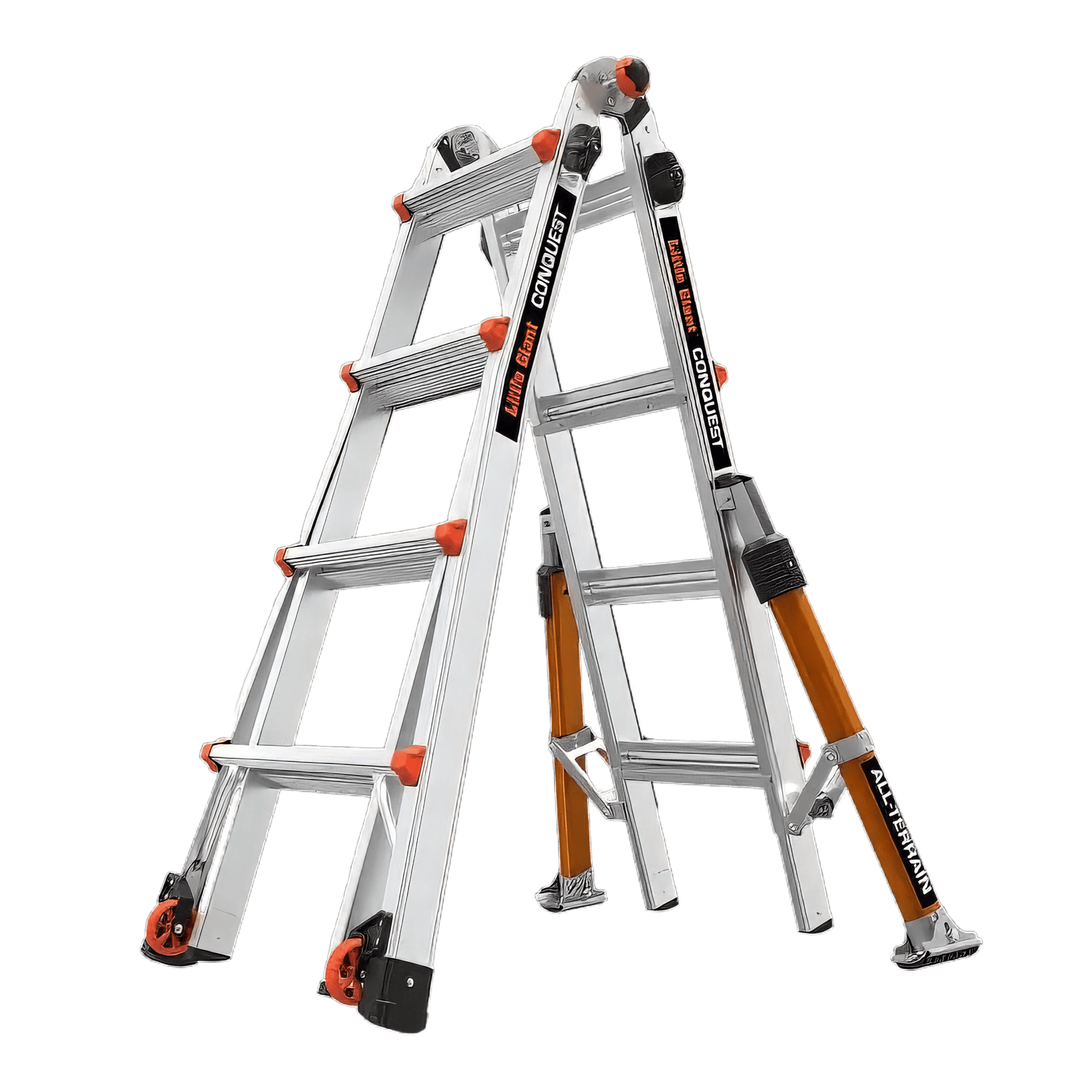 Little Giant Conquest – Produktfoto – erhältlich bei diegrueneleiter.ch ab 653.30 CHF – Sprossen: 4x4 Sprossen