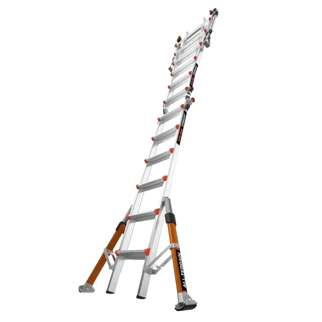 Little Giant Conquest Pro – Marketingbild – erhältlich bei diegrueneleiter.ch ab 730.35 CHF – Sprossen: 4x4 Sprossen