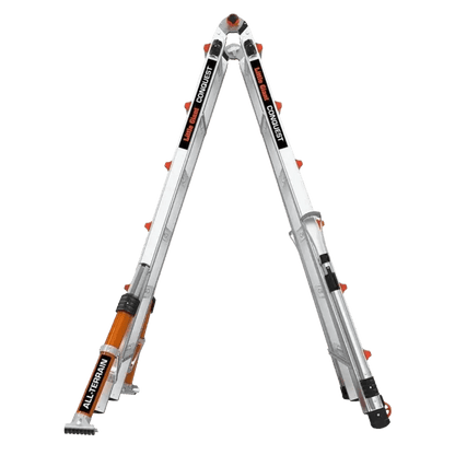 Little Giant Conquest Pro – Nahaufnahme – erhältlich bei diegrueneleiter.ch ab 730.35 CHF – Sprossen: 4x4 Sprossen