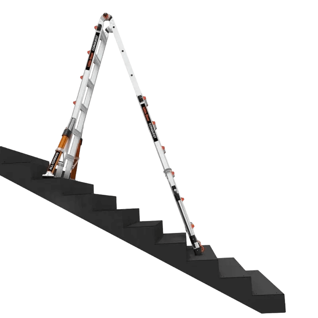 Little Giant Conquest Pro – Produktfoto – erhältlich bei diegrueneleiter.ch ab 730.35 CHF – Sprossen: 4x4 Sprossen