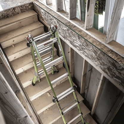 Little Giant Dark Horse 2.0 – Detailbild – erhältlich bei diegrueneleiter.ch ab 604.70 CHF – Sprossen: 4x3 Sprossen