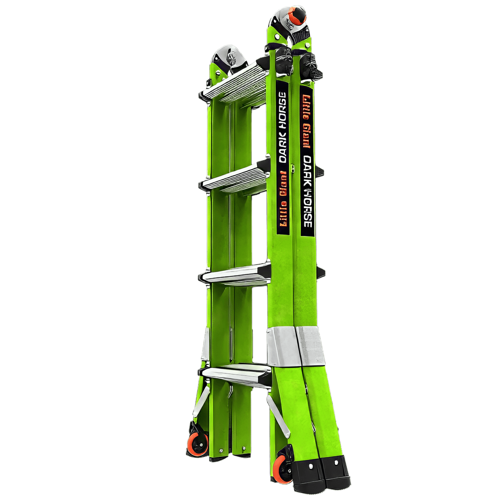 Little Giant Dark Horse 2.0 – Galeriebild – erhältlich bei diegrueneleiter.ch ab 604.70 CHF – Sprossen: 4x3 Sprossen