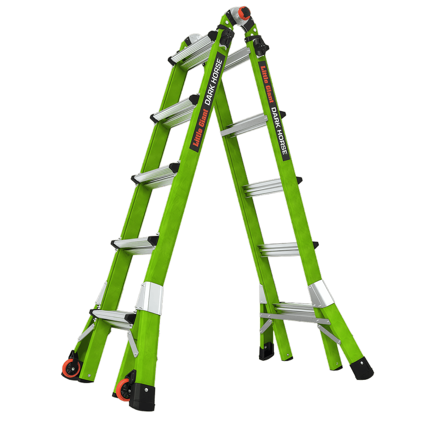 dark horse-little giant leiter –  Variante 4x5 Sprossen auf diegrueneleiter.ch