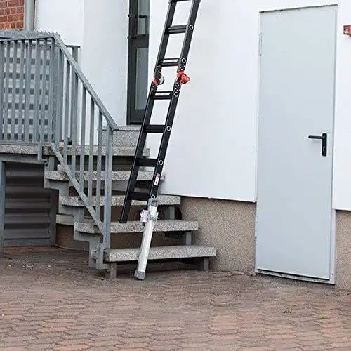 Little Giant Holmverlängerung Leg Leveler – im Einsatz
