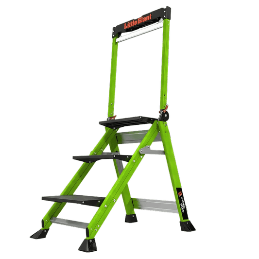 Image 1 alt
Little Giant Sure Step Fiberglass – Produktbild – erhältlich bei diegrueneleiter.ch ab 343.30 CHF – Stufen: 2X3
Little Giant Jumbo Step Pro – Produktbild – erhältlich bei diegrüneleiter.ch ab 420.40 CHF – Stufen: 3 Stufen