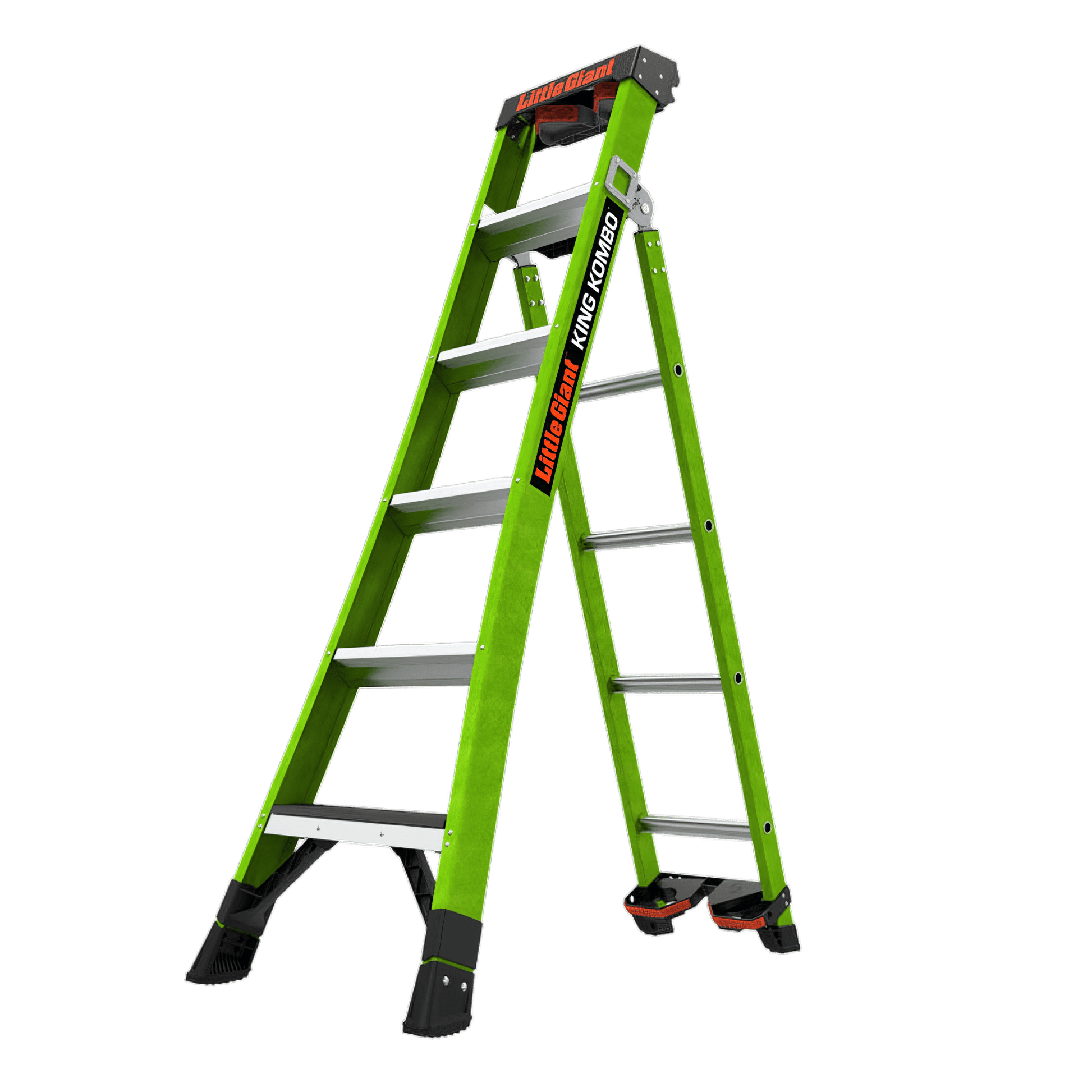 Little Giant KING KOMBO INDUSTRIAL – Produktbild – erhältlich bei diegrueneleiter.ch ab 487.40 CHF – Stufen: 5 + 4 Stufen