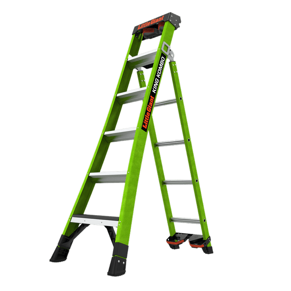 Little Giant KING KOMBO INDUSTRIAL – Produktbild – erhältlich bei diegrueneleiter.ch ab 487.40 CHF – Stufen: 5 + 4 Stufen