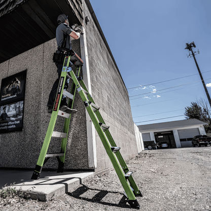 Little Giant King Kombo XT 6+4 – Detailbild – erhältlich bei diegrueneleiter.ch ab 872.80 CHF – Stufen: 6 +4