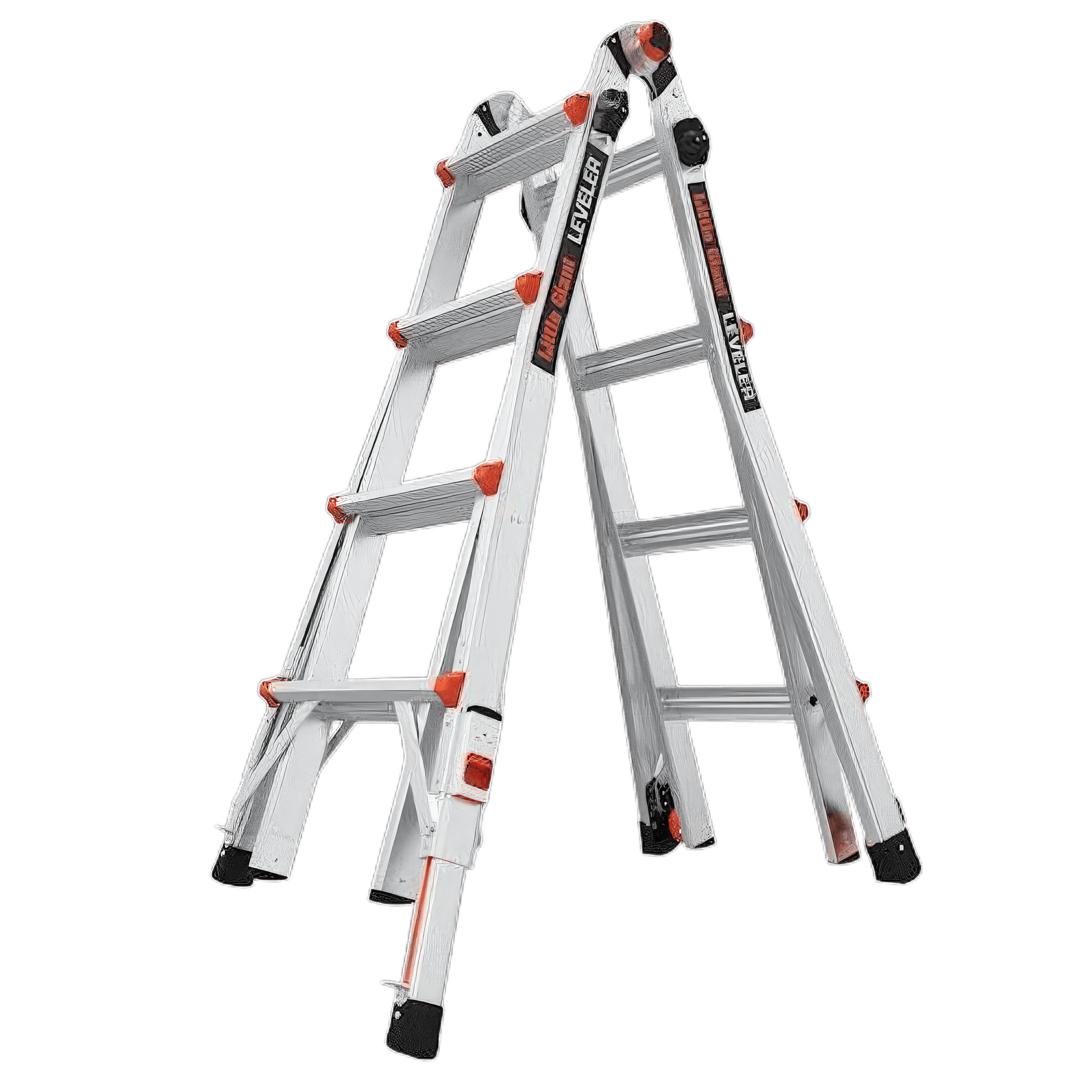 Leveler Aluminium Variante 4x4 Sprossen auf diegrueneleiter.ch