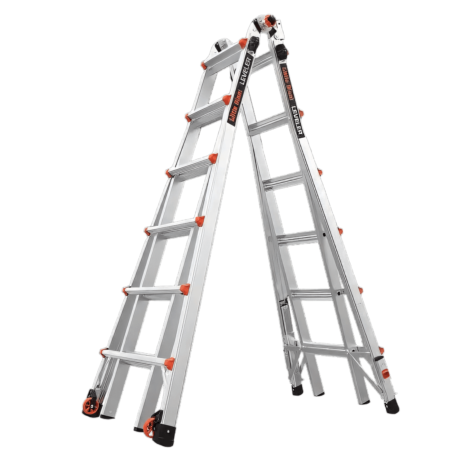 Little Giant Leveler Aluminium – Produktbild – erhältlich bei diegrueneleiter.ch ab 613.05 CHF – Sprossen: 4x4 Sprossen