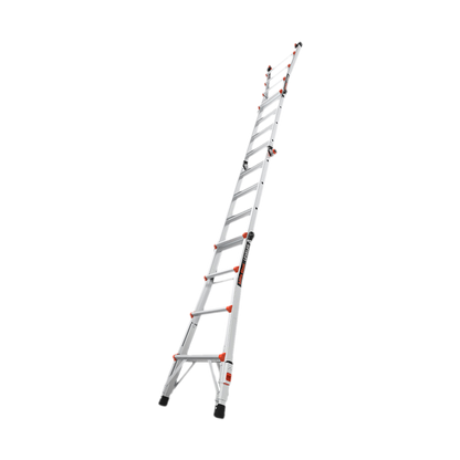 Little Giant Leveler 4x4 als Anlegeleiter voll ausgezogen, Arbeitshöhe bis 554 cm