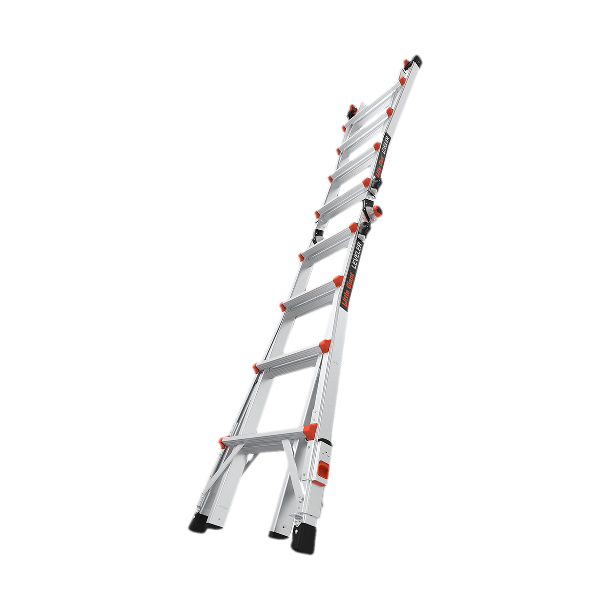 Little Giant Leveler 4x4 als Anlegeleiter aus Aluminium, angewinkelt