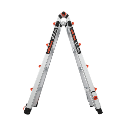 Little Giant Leveler 4x4 als Stehleiter, Arbeitshöhe 338 cm, Frontansicht