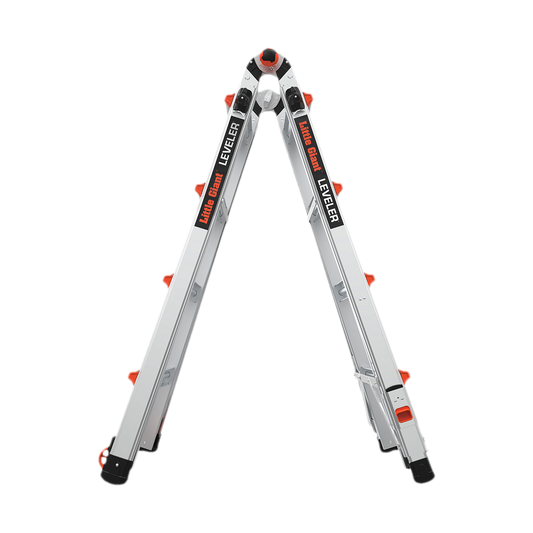 Little Giant Leveler 4x4 als Stehleiter, Arbeitshöhe 338 cm, Frontansicht