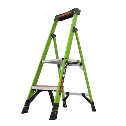 Little Giant MightyLite Fiberglas – Produktbild – erhältlich bei diegrueneleiter.ch ab 345.00 CHF – Stufen: 2 Stufen