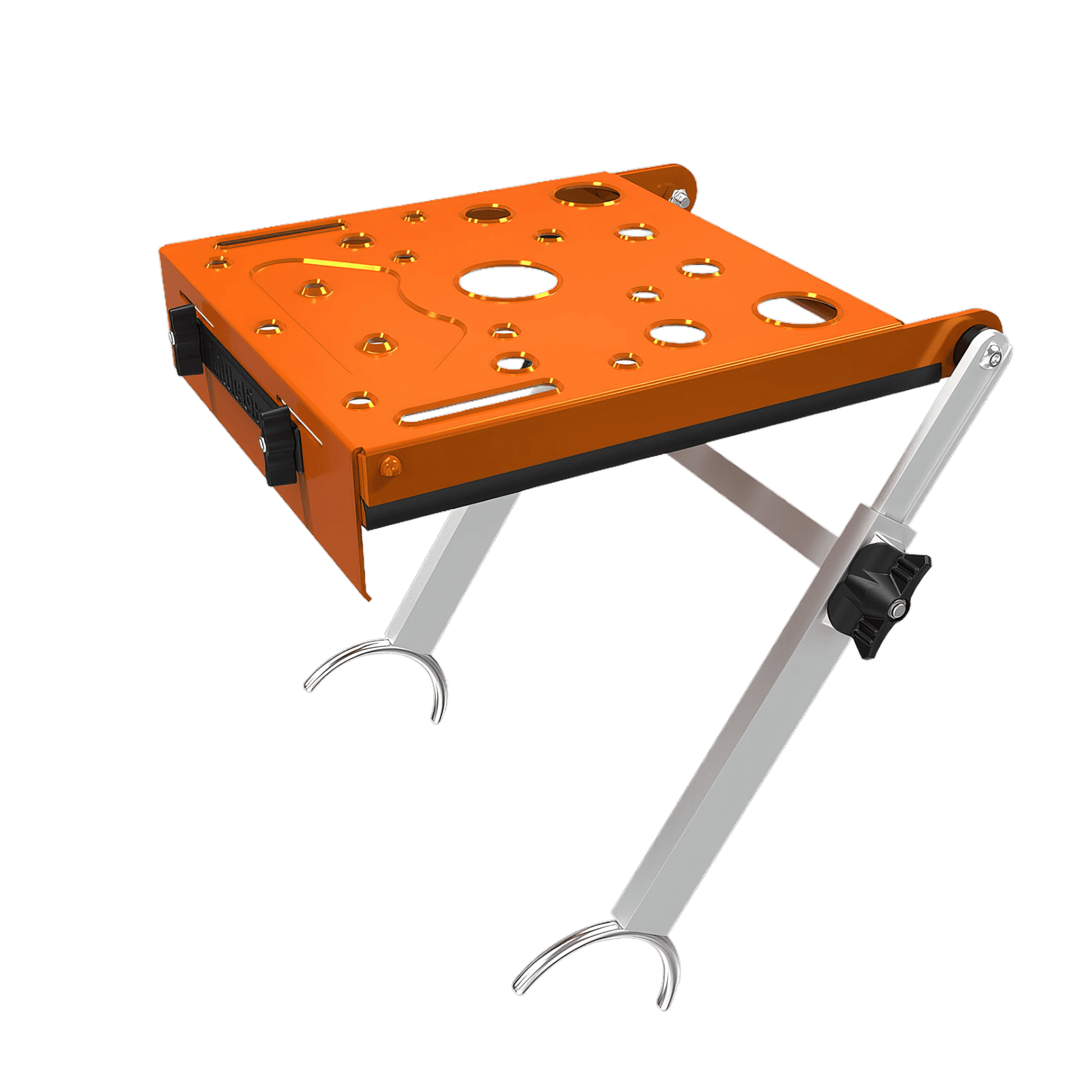 Platform Pro Adjustable, enthalten im Conquest 2.0 Komplettset mit Standplattform und Werkzeugablage