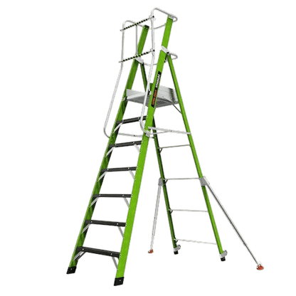 Stadium Platform Variante 7 Stufen auf diegrueneleiter.ch