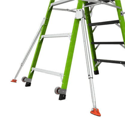 Little Giant Stadium Platform – Marketingbild – erhältlich bei diegrüneleiter.ch ab 914.65 CHF – Stufen: 4 Stufen