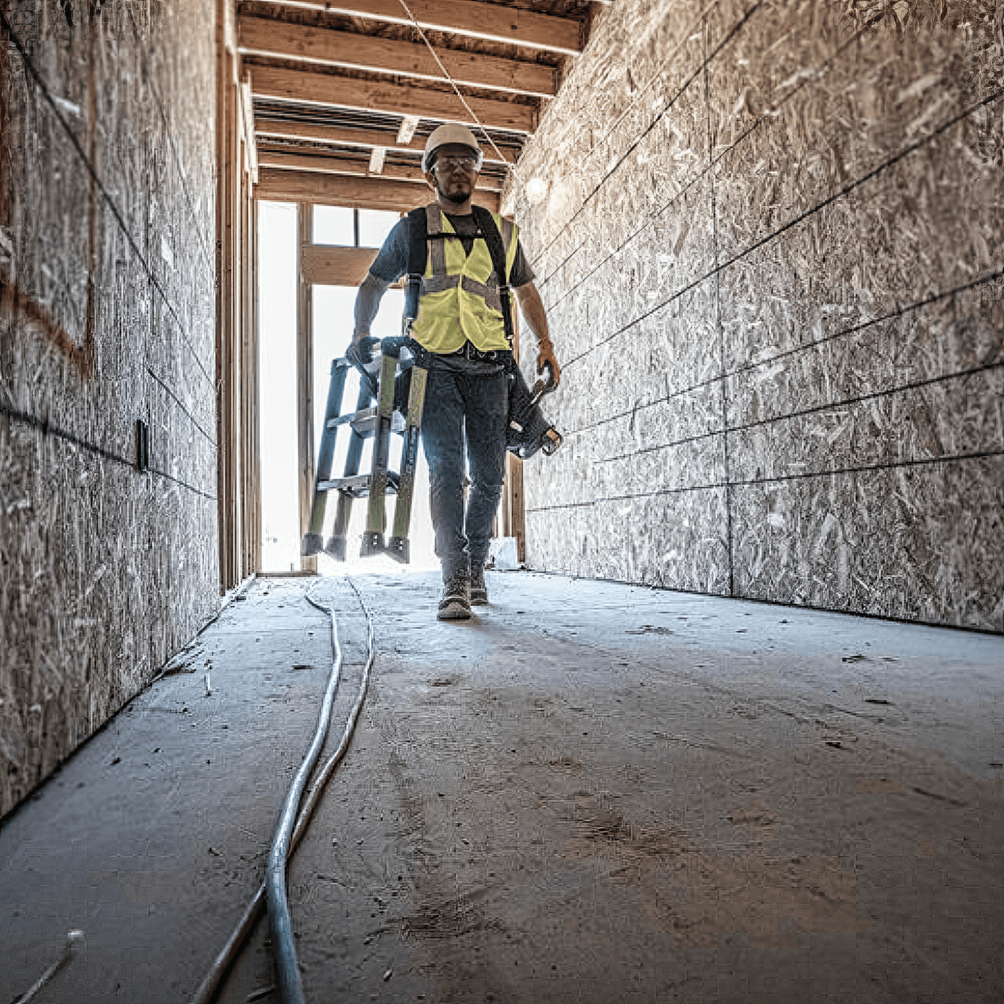 Little Giant Sure Step Fiberglass – Nahaufnahme – erhältlich bei diegrueneleiter.ch ab 343.30 CHF – Stufen: 2X3