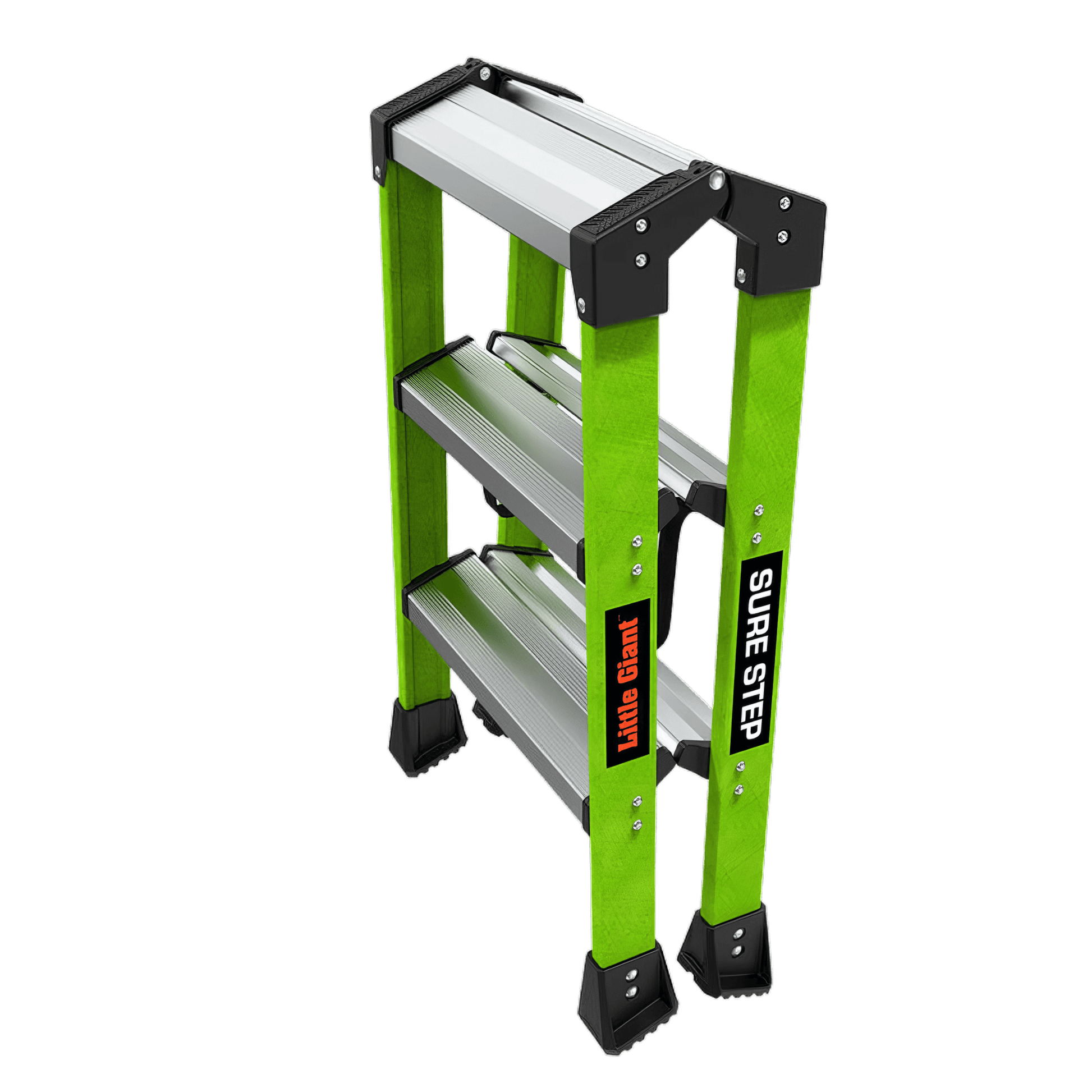 Little Giant Sure Step Fiberglass – Produktabbildung – erhältlich bei diegrueneleiter.ch ab 343.30 CHF – Stufen: 2X3