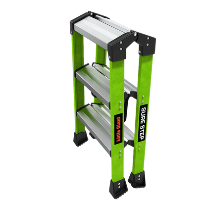 Little Giant Sure Step Fiberglass – Produktabbildung – erhältlich bei diegrueneleiter.ch ab 343.30 CHF – Stufen: 2X3