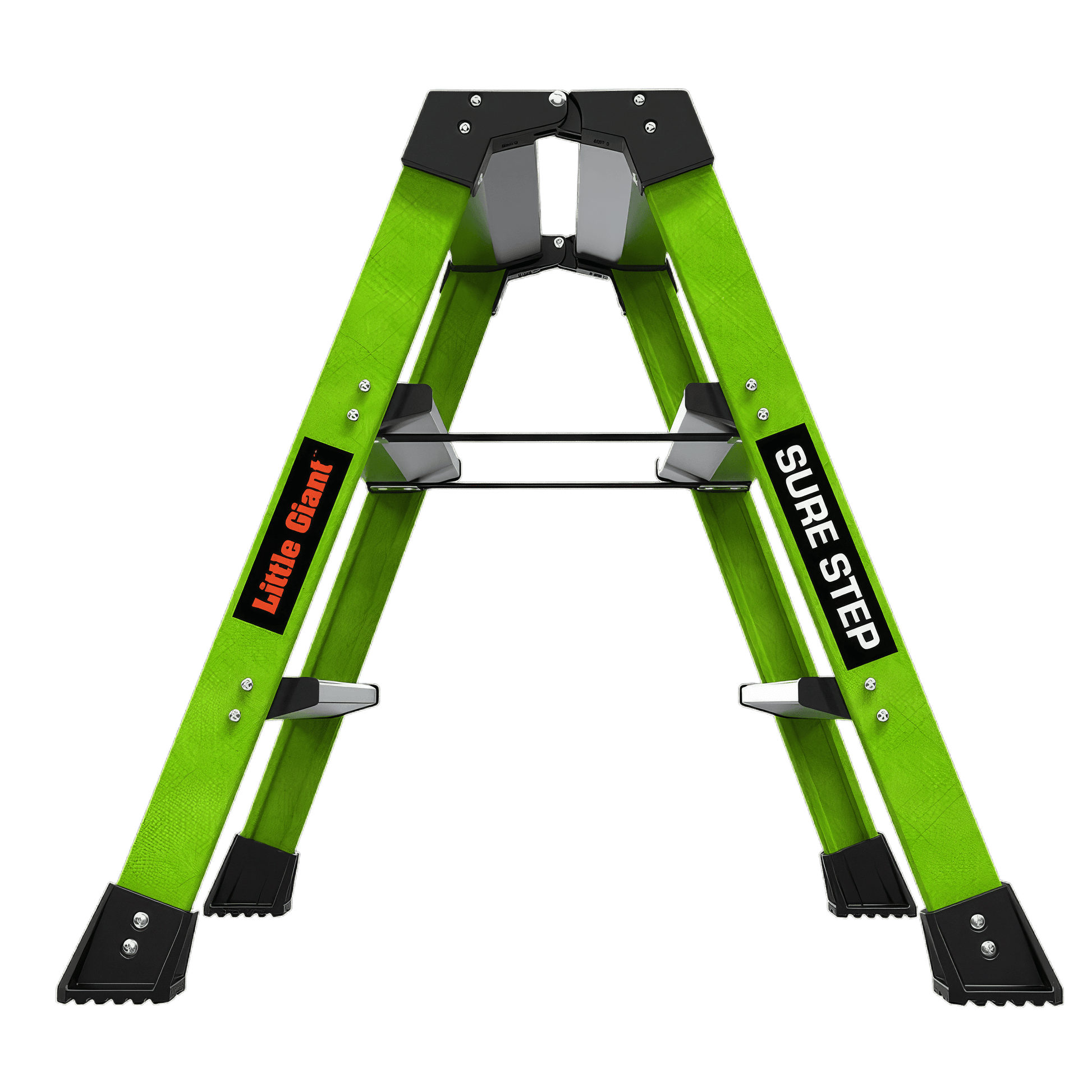 Little Giant Sure Step Fiberglass – Produktansicht – erhältlich bei diegrueneleiter.ch ab 343.30 CHF – Stufen: 2X3