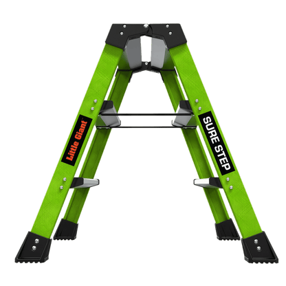 Little Giant Sure Step Fiberglass – Produktansicht – erhältlich bei diegrueneleiter.ch ab 343.30 CHF – Stufen: 2X3