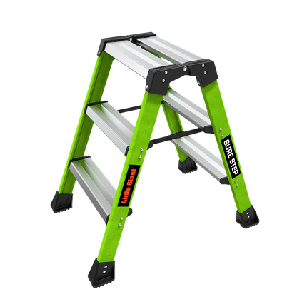 Little Giant Sure Step Fiberglass – Produktbild – erhältlich bei diegrueneleiter.ch ab 343.30 CHF – Stufen: 2X3