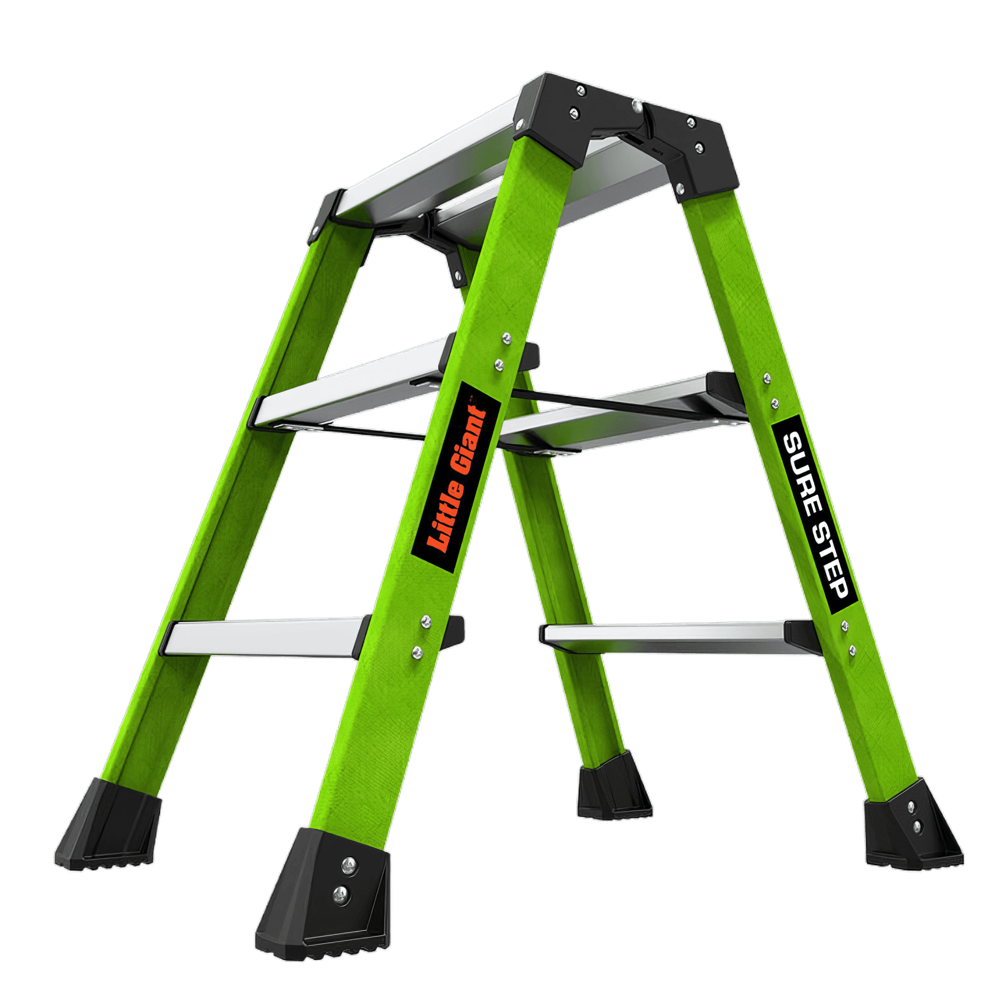 Little Giant Sure Step Fiberglass – Produktfoto – erhältlich bei diegrueneleiter.ch ab 343.30 CHF – Stufen: 2X3