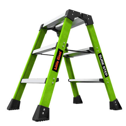 Little Giant Sure Step Fiberglass – Produktfoto – erhältlich bei diegrueneleiter.ch ab 343.30 CHF – Stufen: 2X3