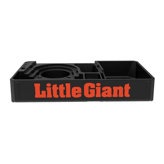 Little Giant Tool Tray – Hauptansicht mit unterteilten Werkzeug-Fächern